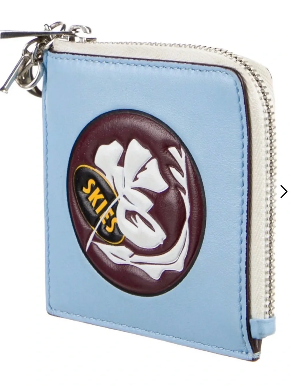 Dior leather printed wallet